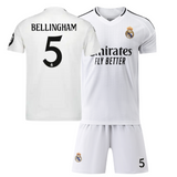 Fotbollströja barn med shorts, Bellingham, Real Madrid (Nyhet!) 2024/2025 (Hemma)